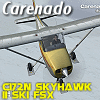 CARENADO C172N SKYHAWK II SKI FSX