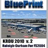 BLUEPRINT - NEW RALEIGH-DURHAM INTERNATIONAL AIRPORT KRDU FS2004