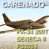 Carenado - PA-34 200T SENECA II FS2004