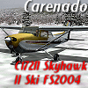 Carenado - C172N Skyhawk II Ski FS2004